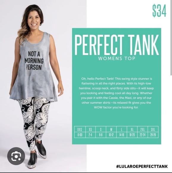 LuLaRoe Perfect Tank - Picture 4 of 4